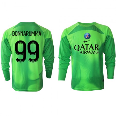Camisetas Paris Saint Germain Gianluigi Donnarumma 99 Portero Primera 2022/23 Manga Larga - Hombre Camisetas Paris Saint Germain Gianluigi Donnarumma 99 Portero Primera 2022/23 Manga Larga - Hombre